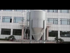 가축 닭 목장 동물 사료 저장 사일로 호퍼 하부