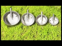 돼지를 위한 SS304 달걀 모양 모양이 형성된 돼지 물그릇 자동 음주가