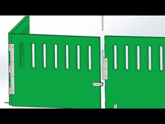 돼지 새장을 위한 피그 하우스 벌집형 PP 플라스틱 펜스 패널